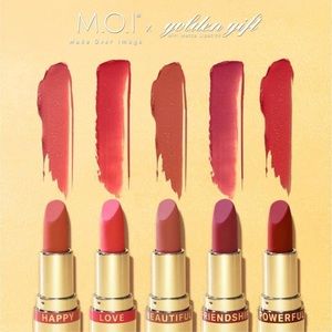 Set lipstick Goldengift Moicosmetics